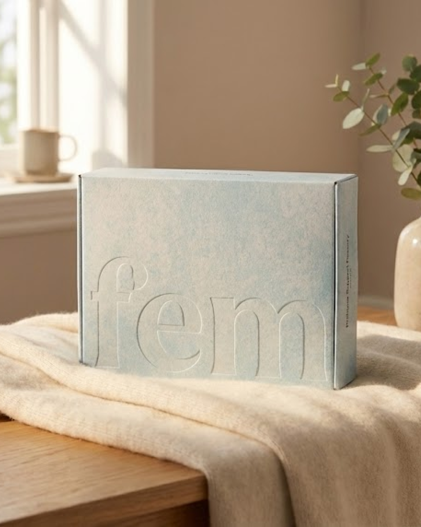 A picture of a fem therapeutics box